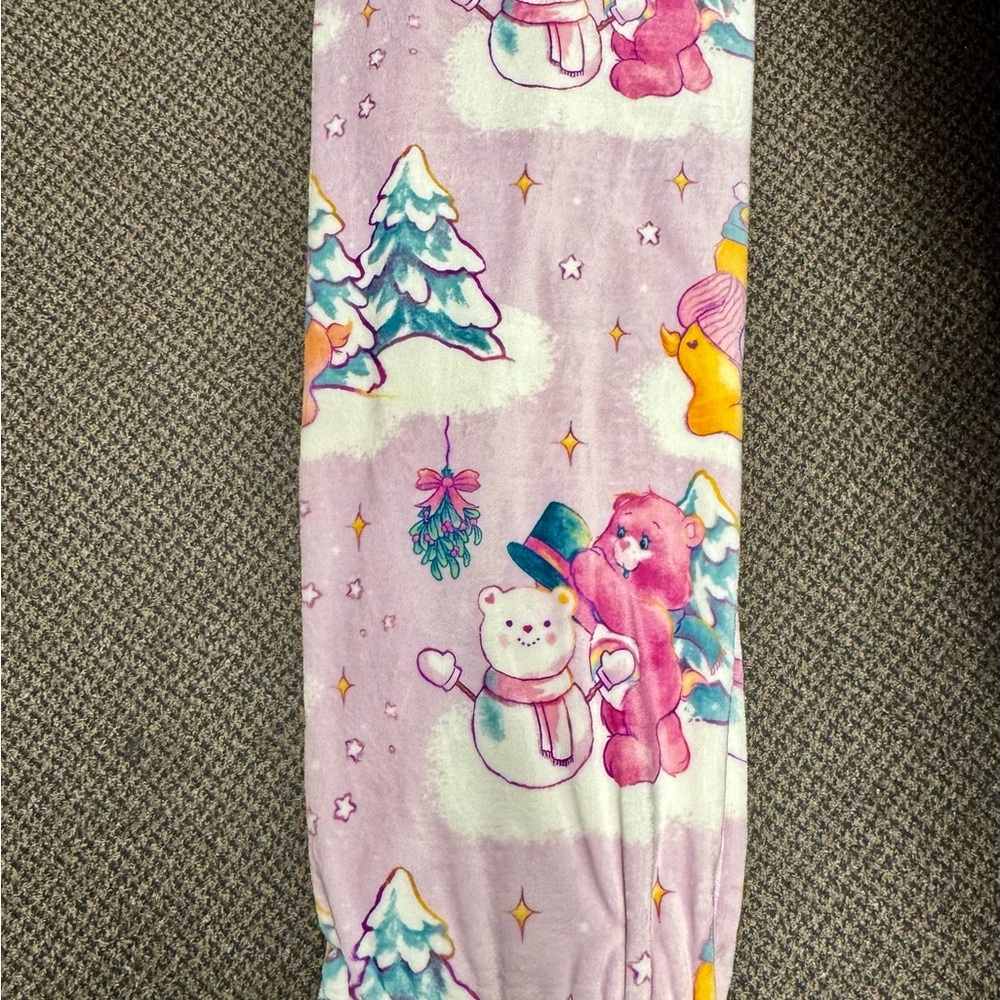 Care Bears Christmas Throw Blanket